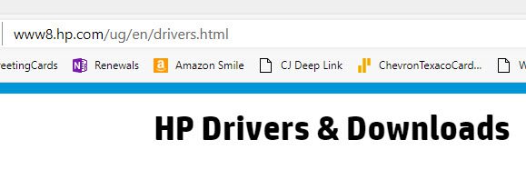 Screenshot of www8.hp.com