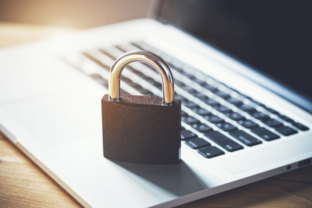 computer with lock on it - ransomware explained