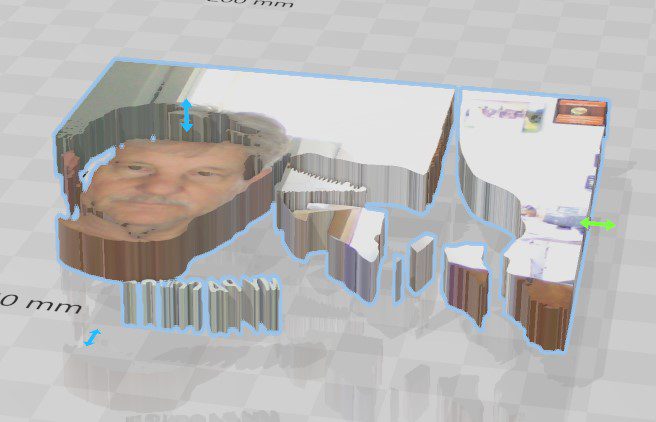 Me and the Velociraptor in 3D from Builder