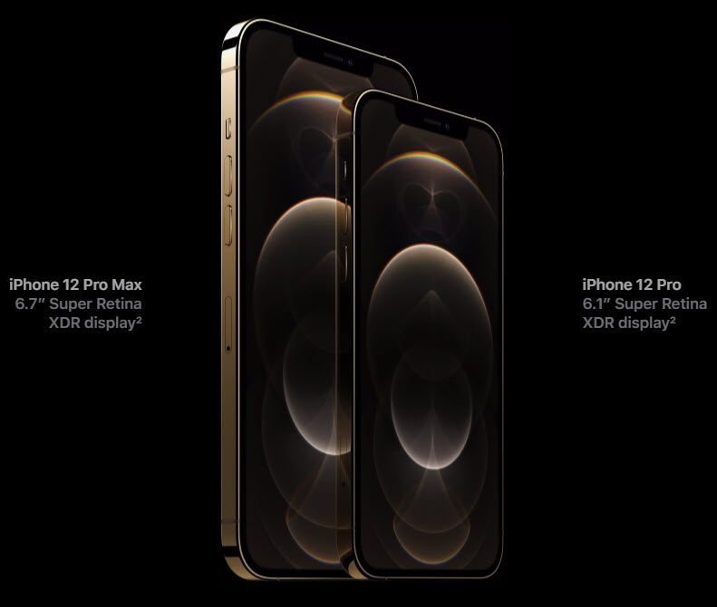 iPhone 12 Pro and iPhone 12 Pro Max
