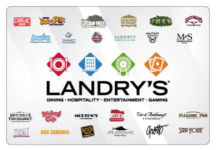 Landry's gift card