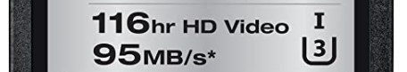 Closeup of an SD card showing hours and speed.