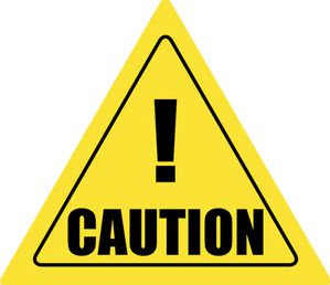 Caution triangle