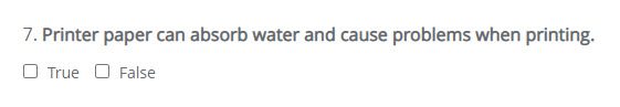 Question #7 of our quiz