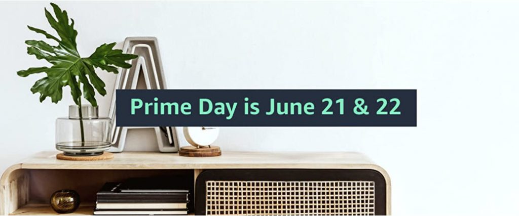Screenshot of the Amazon Prime Day dates