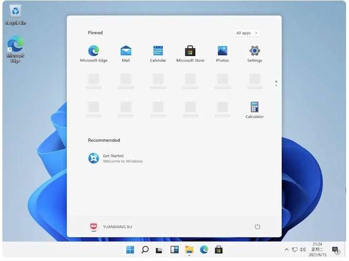 Screenshot of Windows 11?