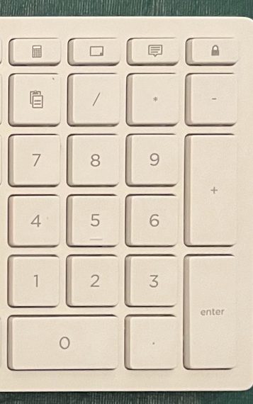 Accountant's Keyboard