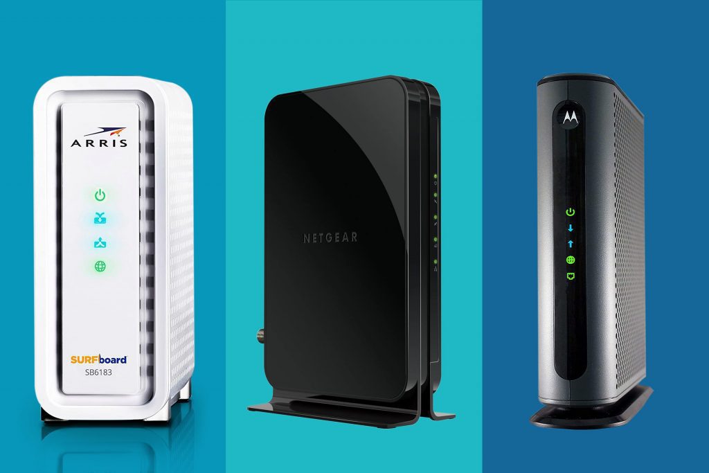 Three modems 
