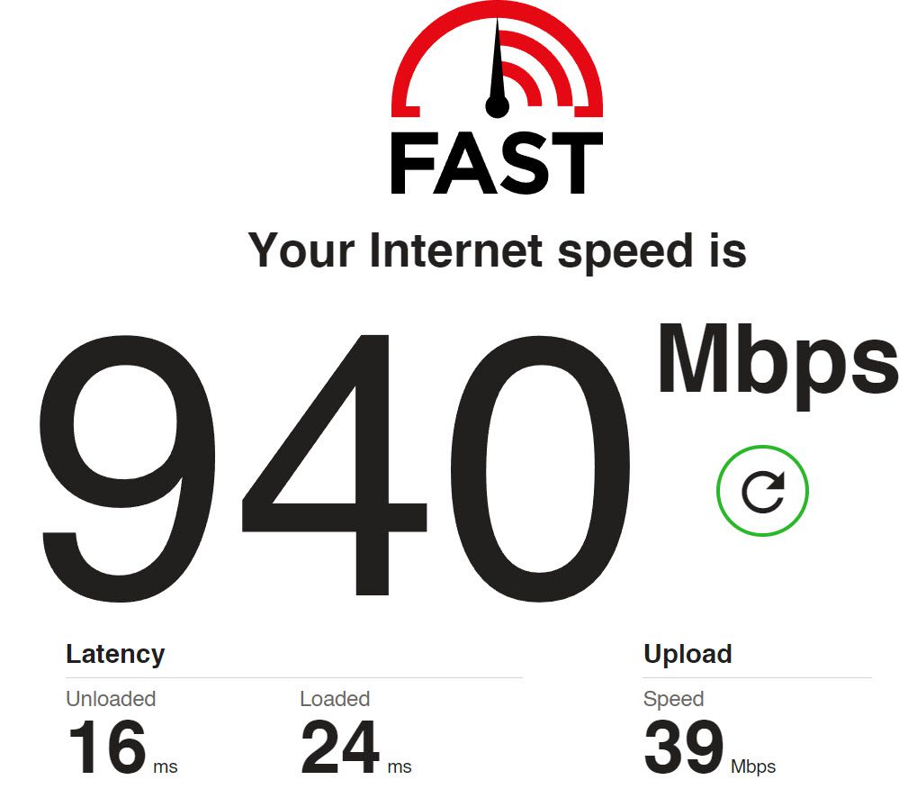 Internet Speed Issues - a measurement of my current speed