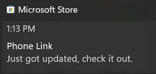 Windows Notifications - Part 1
Example