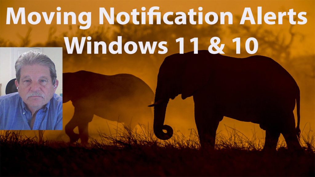 Windows Notifications - Part 1 link to video.